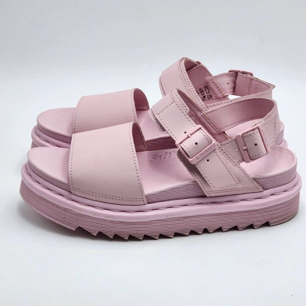 Dr. Marten Pink Platform Sandals